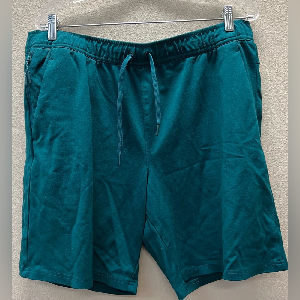 Member’s Mark - EUC XL Men's Teal Drawstring Active Shorts